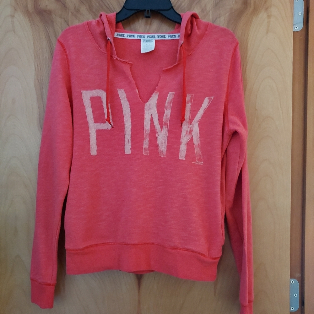Pink brand hoodie - Picture 1 of 6